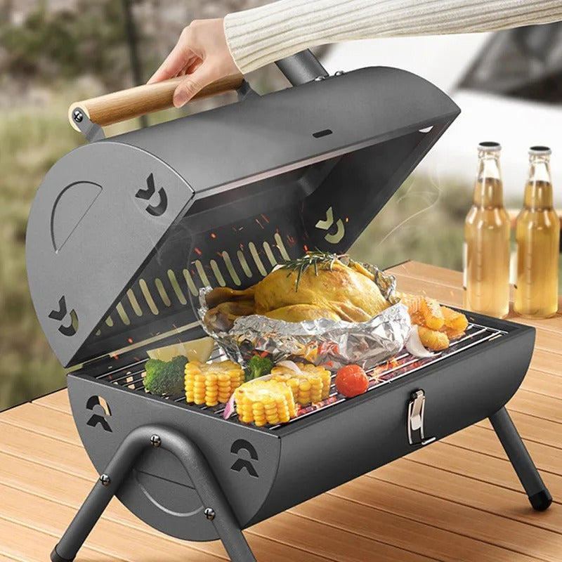 Barbecue rond portable pour vos grillades dehors